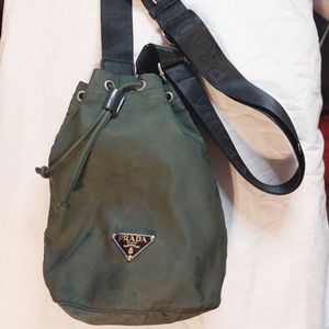 Authentic Prada bucket bag